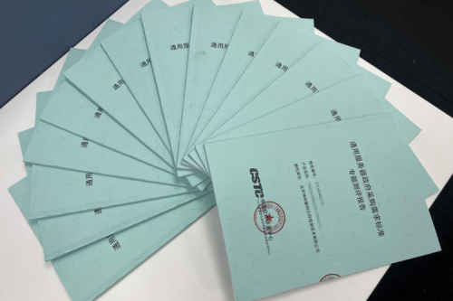 创事记丨权威认证，BB贝博艾弗森官网14款服务器通过政府采购需求标准测试！